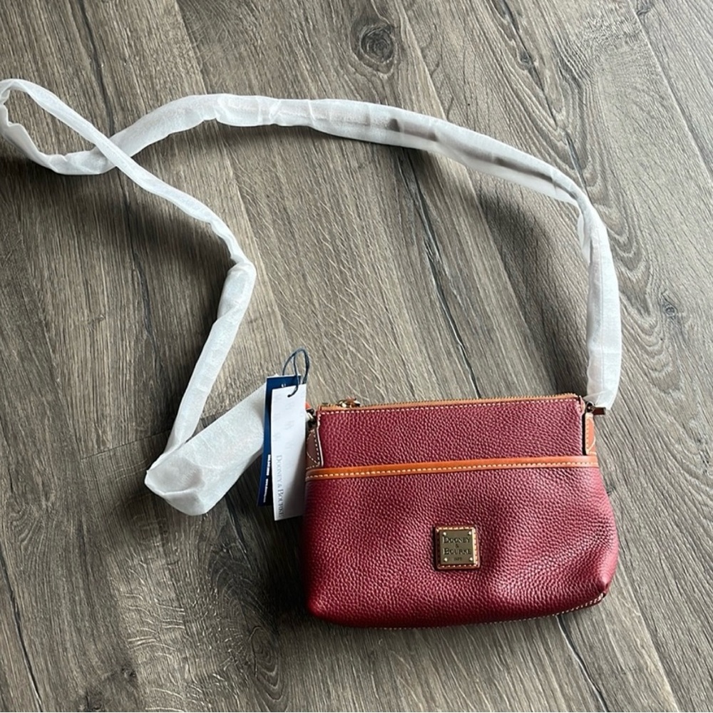 NWT Dooney & Bourke Pouchette • Wine - Picture 5 of 9